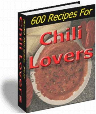 Product picture 600 Recipes for Chili Lovers