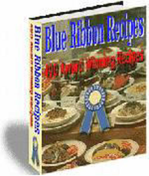 Product picture 490 Blue Ribbon Recipes